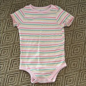 Garanimals Striped Pastel Kids One Piece 24 months NWOT